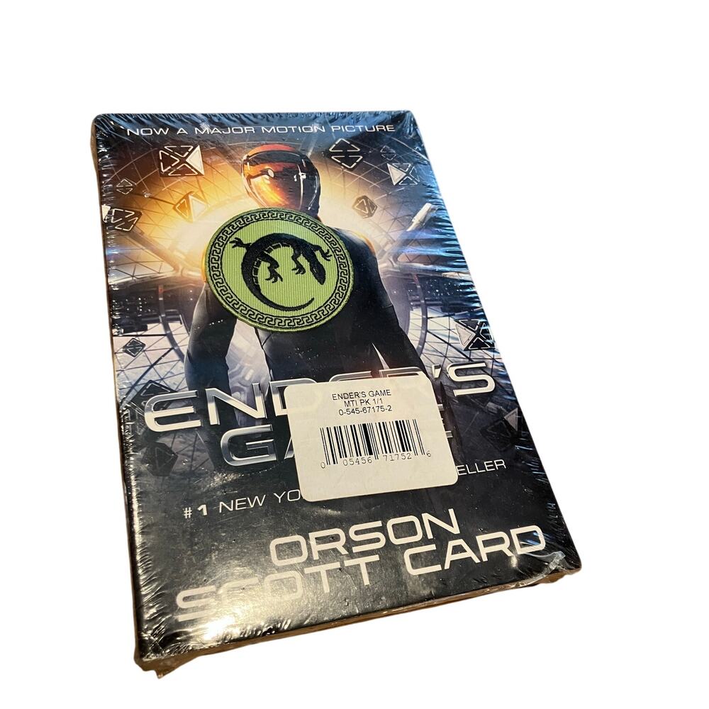 Ender's Game Orson Scott Card Collector's Patch New in Package‎ Paperback